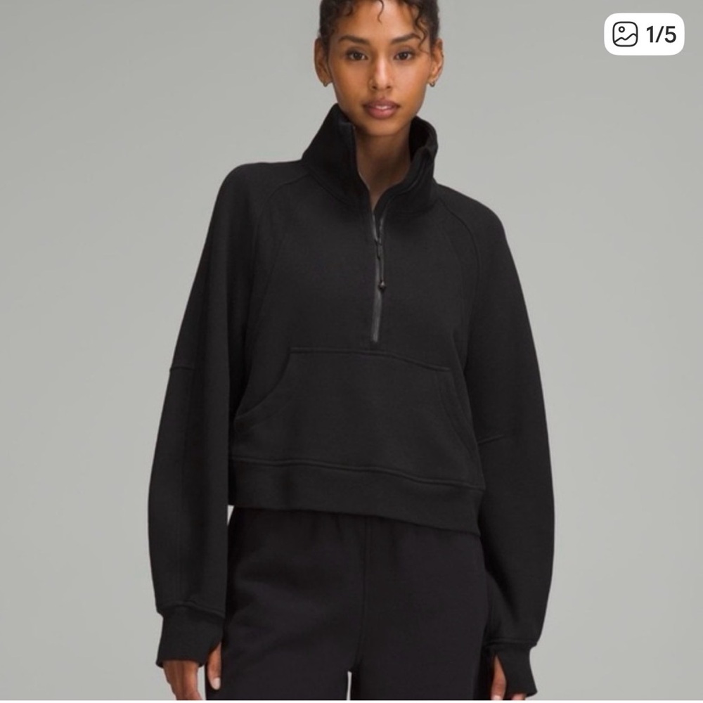 Lululemon half zip scuba
